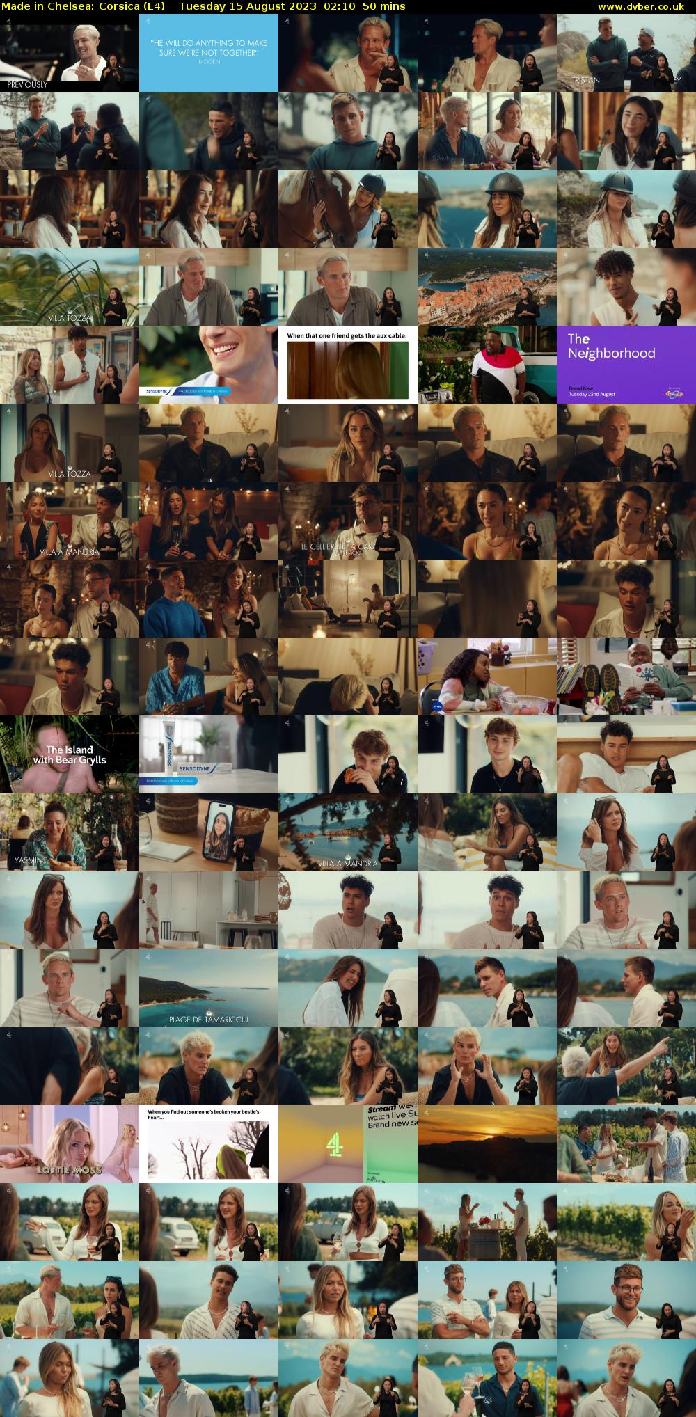 Made in Chelsea: Corsica (E4) Tuesday 15 August 2023 02:10 - 03:00