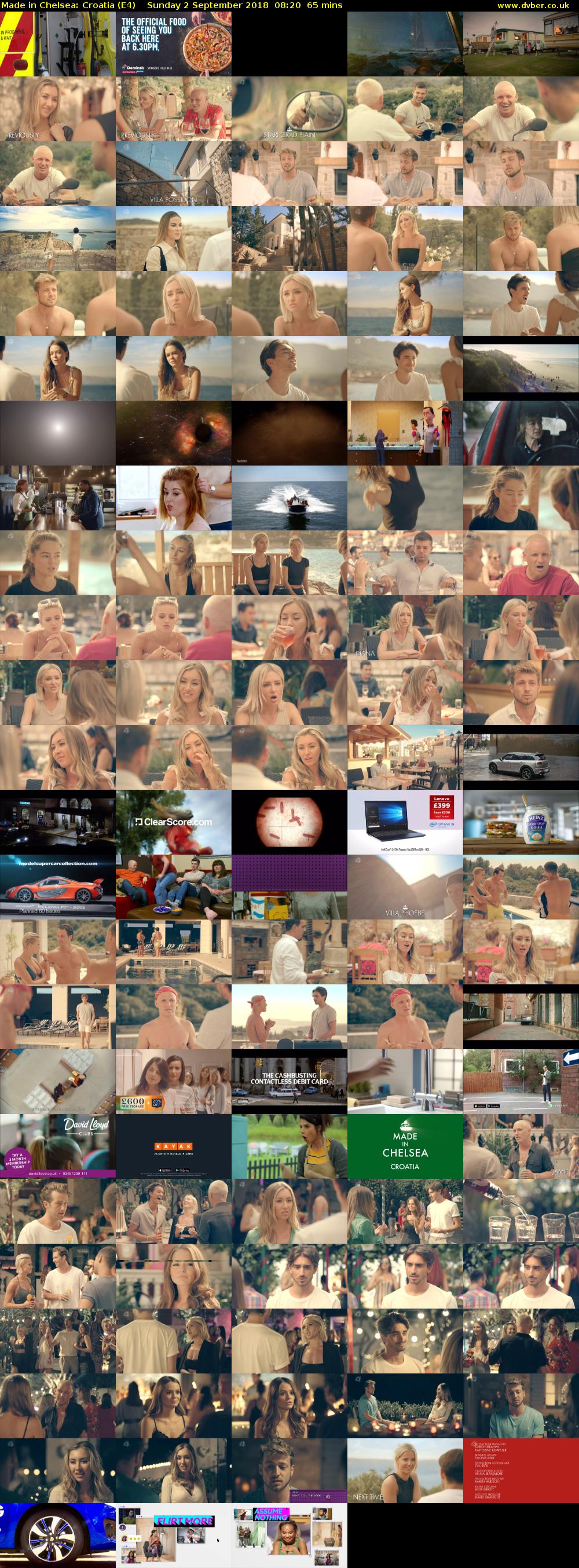 Made in Chelsea: Croatia (E4) Sunday 2 September 2018 08:20 - 09:25