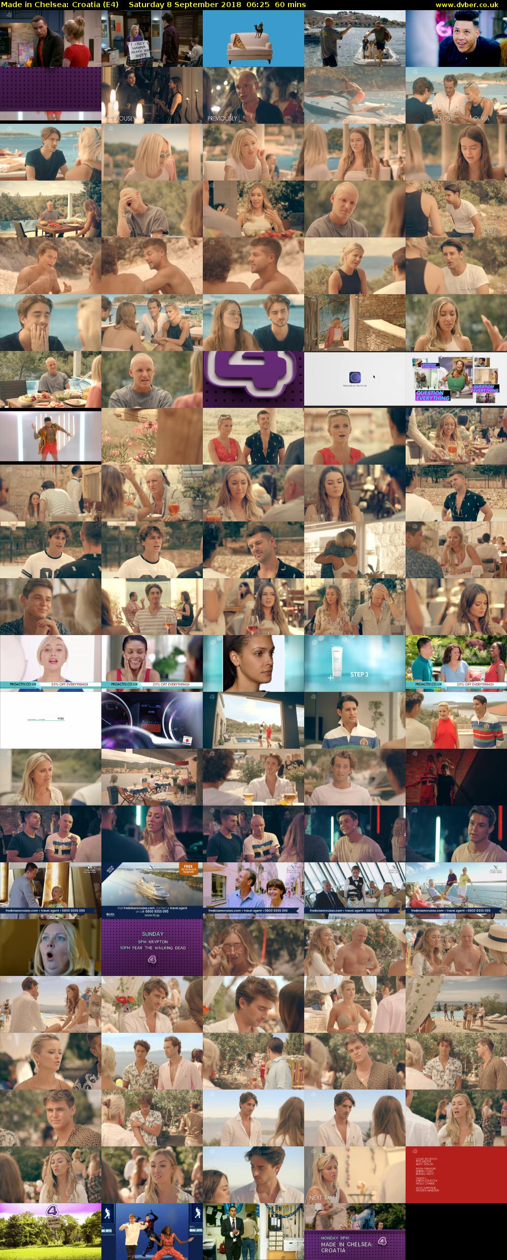 Made in Chelsea: Croatia (E4) Saturday 8 September 2018 06:25 - 07:25