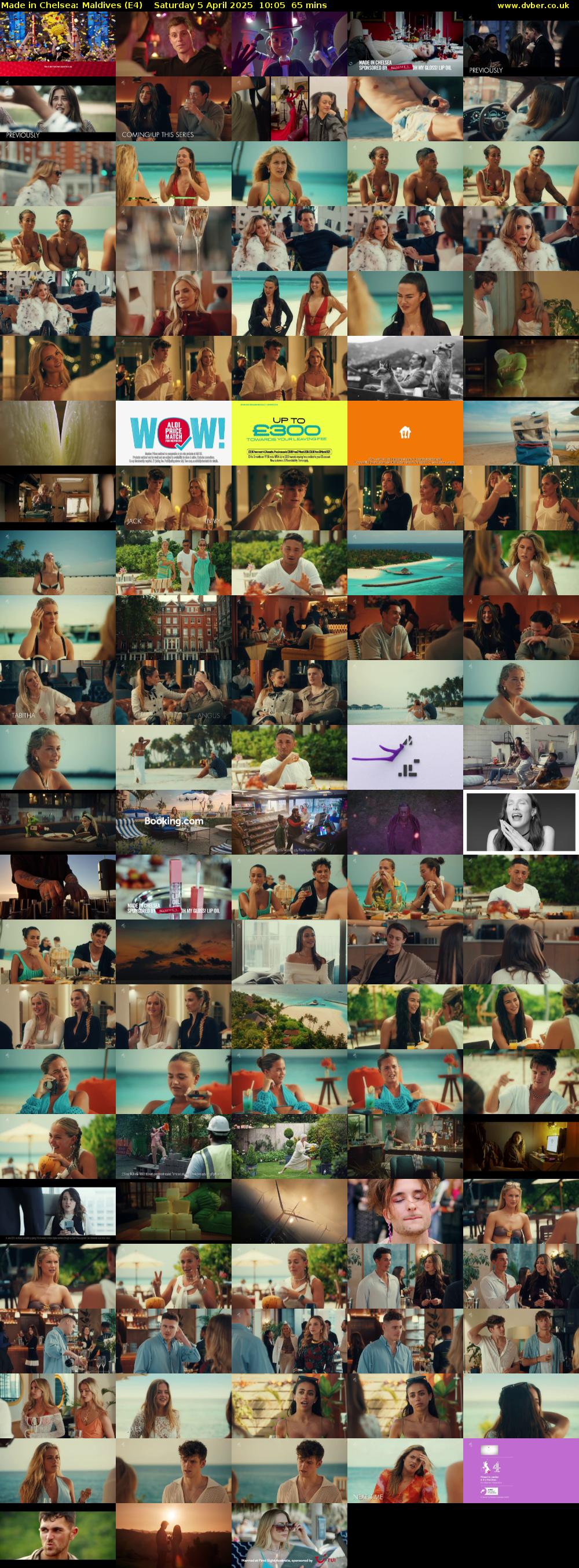Made in Chelsea: Maldives (E4) Saturday 5 April 2025 10:05 - 11:10