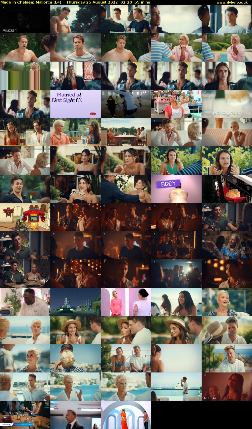Made in Chelsea: Mallorca (E4) Thursday 25 August 2022 02:20 - 03:15