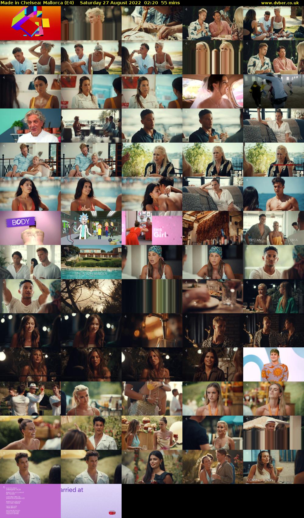 Made in Chelsea: Mallorca (E4) Saturday 27 August 2022 02:20 - 03:15
