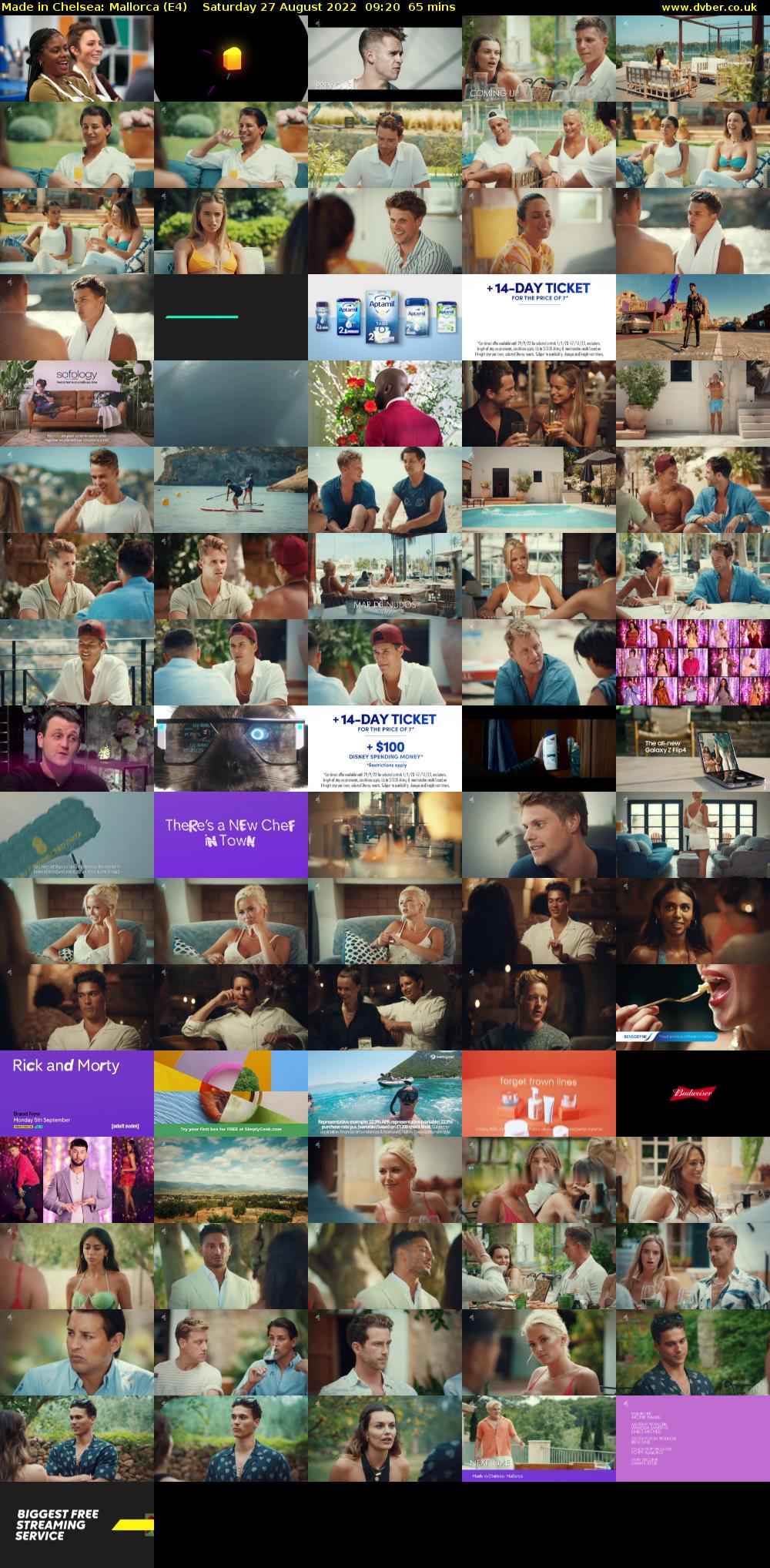 Made in Chelsea: Mallorca (E4) Saturday 27 August 2022 09:20 - 10:25
