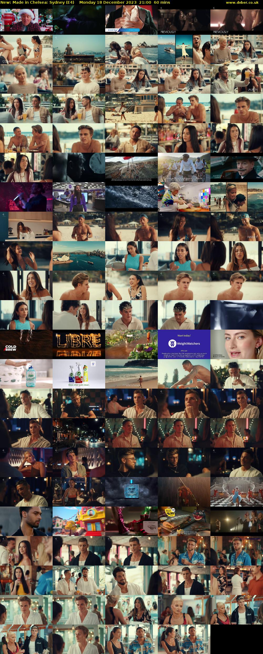 Made in Chelsea: Sydney (E4) Monday 18 December 2023 21:00 - 22:00