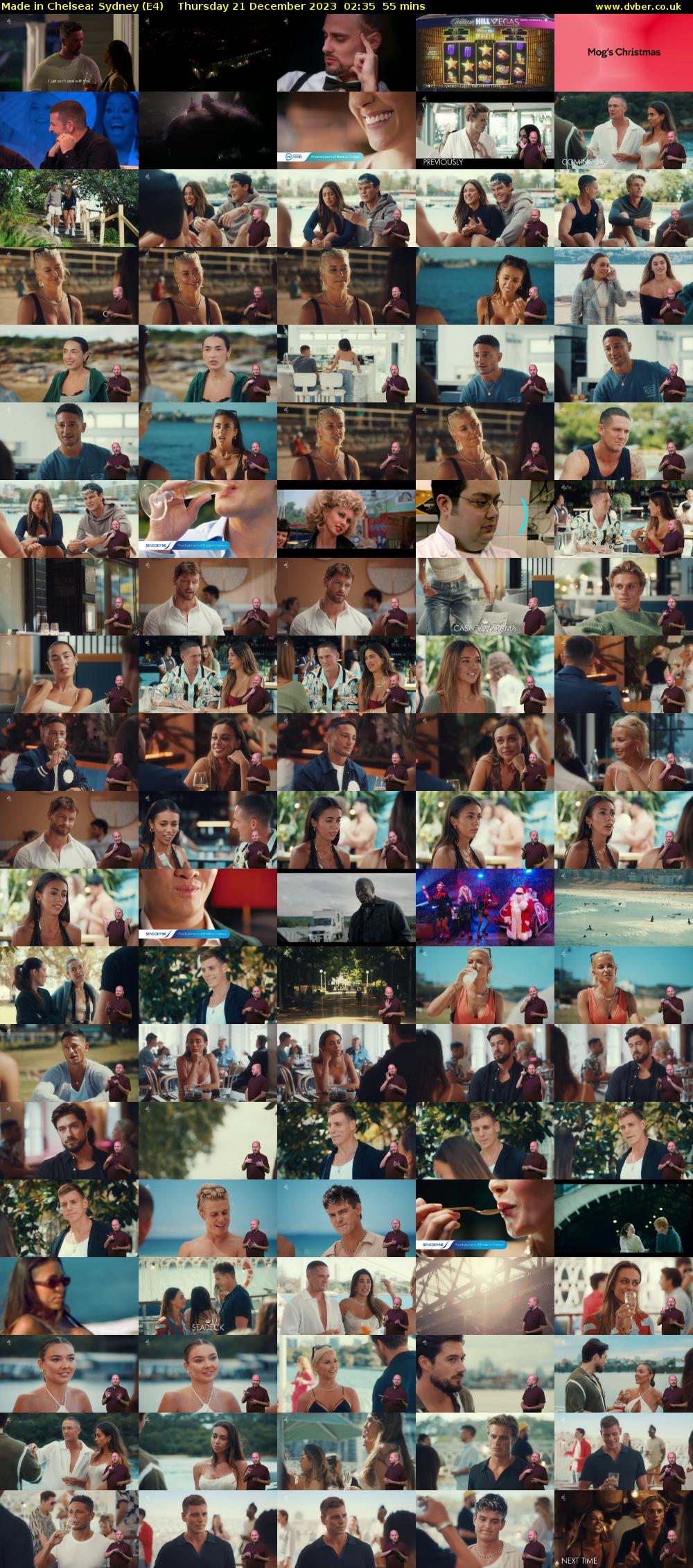 Made in Chelsea: Sydney (E4) Thursday 21 December 2023 02:35 - 03:30