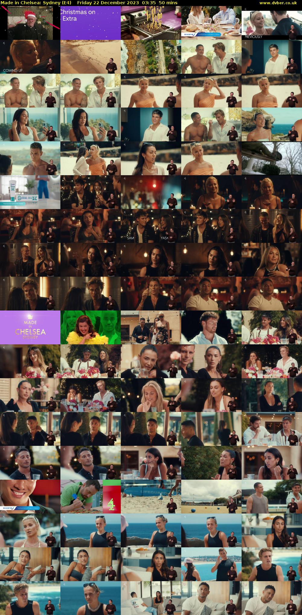 Made in Chelsea: Sydney (E4) Friday 22 December 2023 03:35 - 04:25