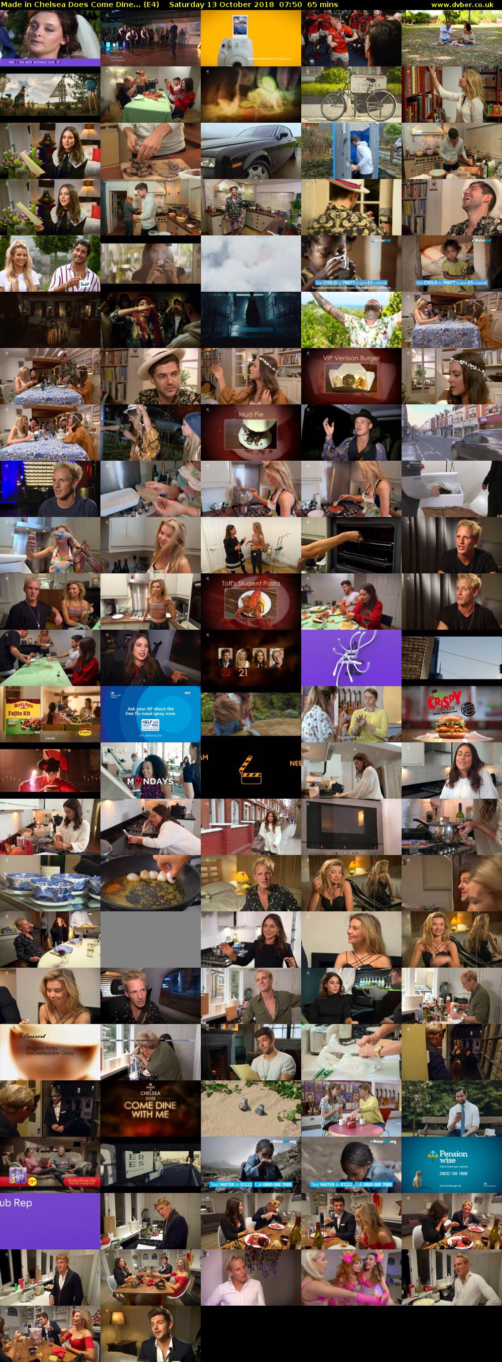 Made in Chelsea Does Come Dine... (E4) Saturday 13 October 2018 07:50 - 08:55