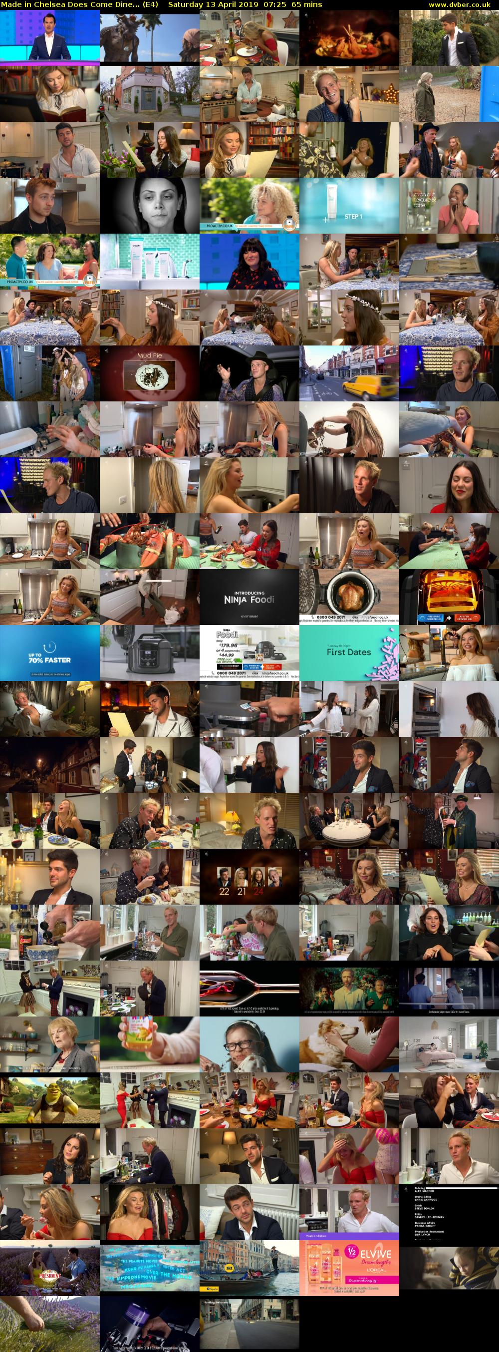 Made in Chelsea Does Come Dine... (E4) Saturday 13 April 2019 07:25 - 08:30