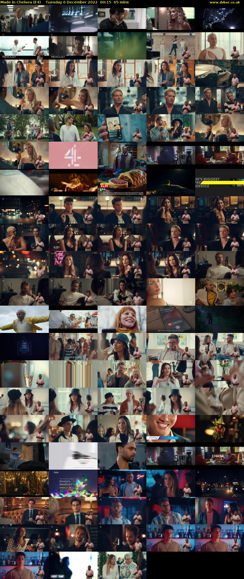 Made in Chelsea (E4) Tuesday 6 December 2022 00:15 - 01:20