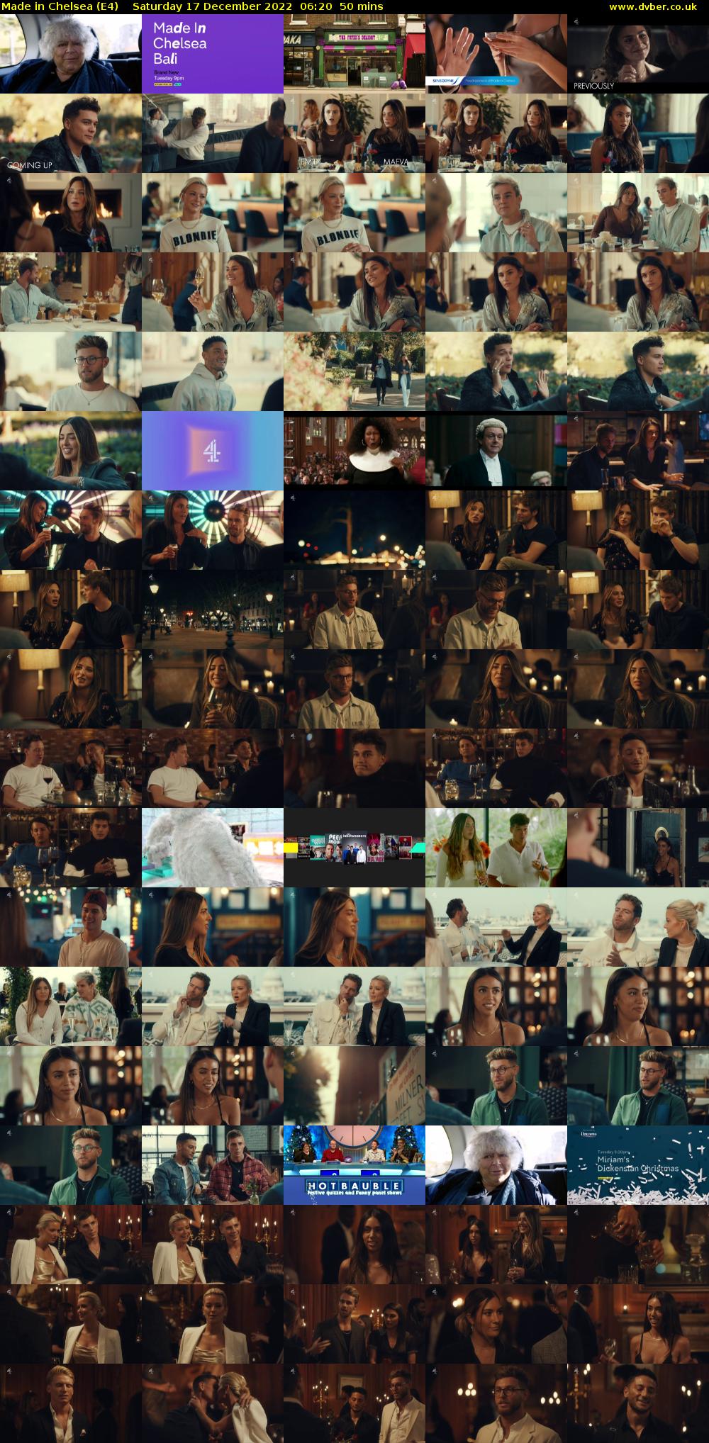 Made in Chelsea (E4) Saturday 17 December 2022 06:20 - 07:10