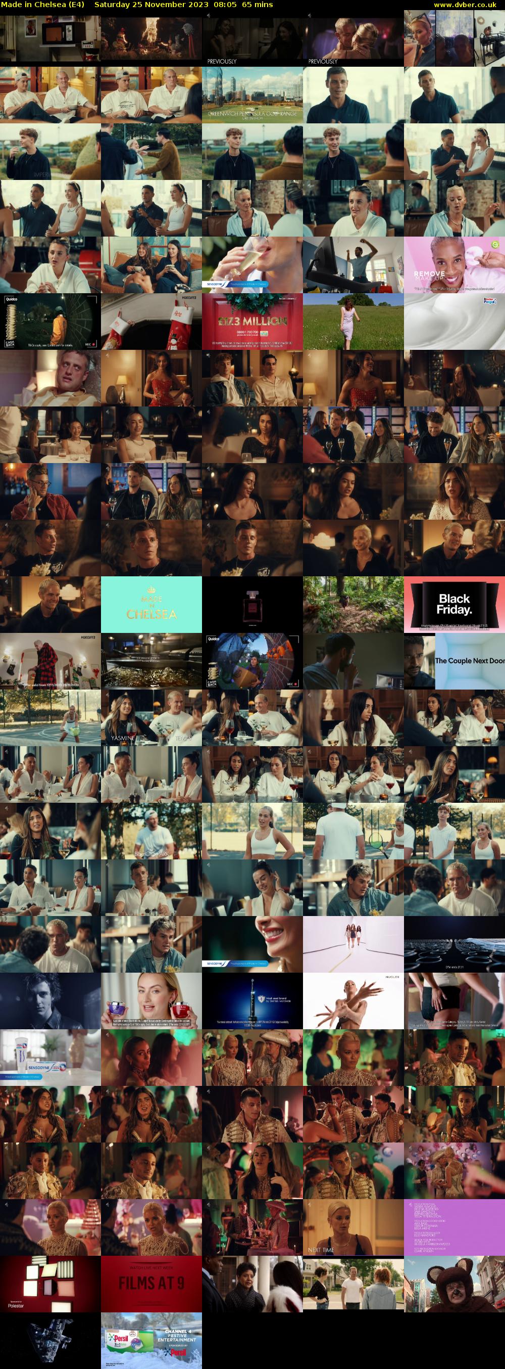 Made in Chelsea (E4) Saturday 25 November 2023 08:05 - 09:10