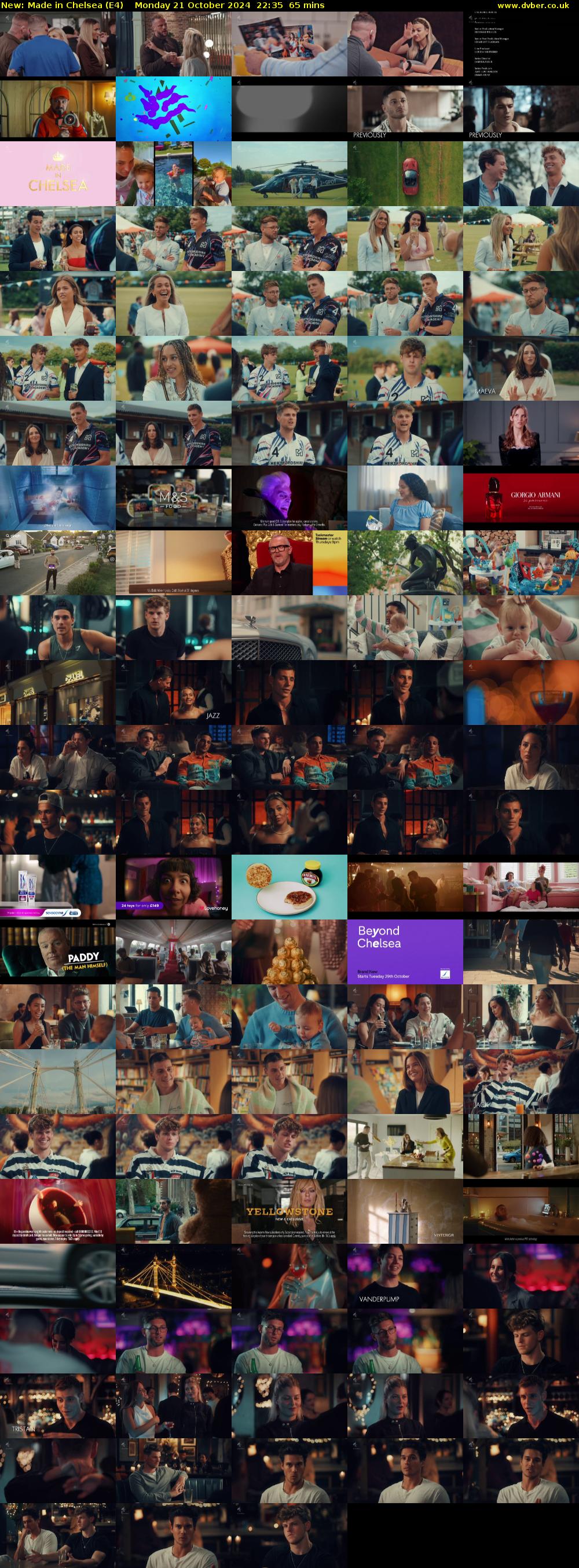 Made in Chelsea (E4) Monday 21 October 2024 22:35 - 23:40