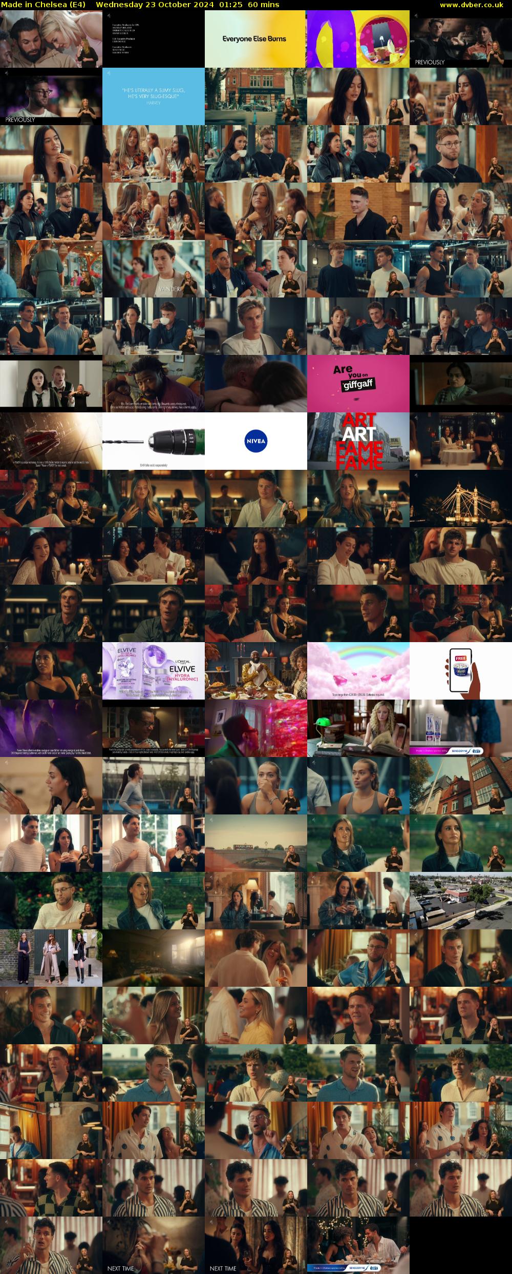 Made in Chelsea (E4) Wednesday 23 October 2024 01:25 - 02:25