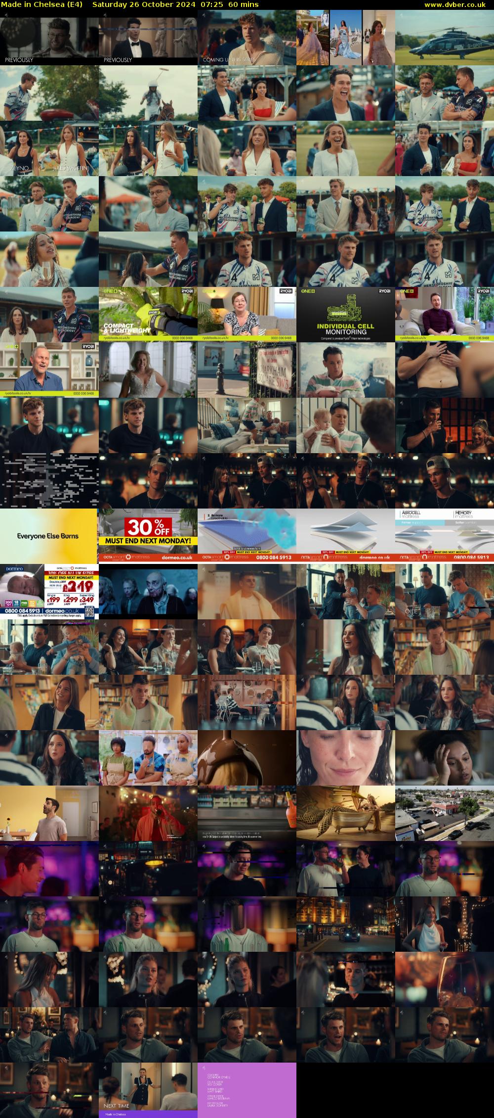 Made in Chelsea (E4) Saturday 26 October 2024 07:25 - 08:25