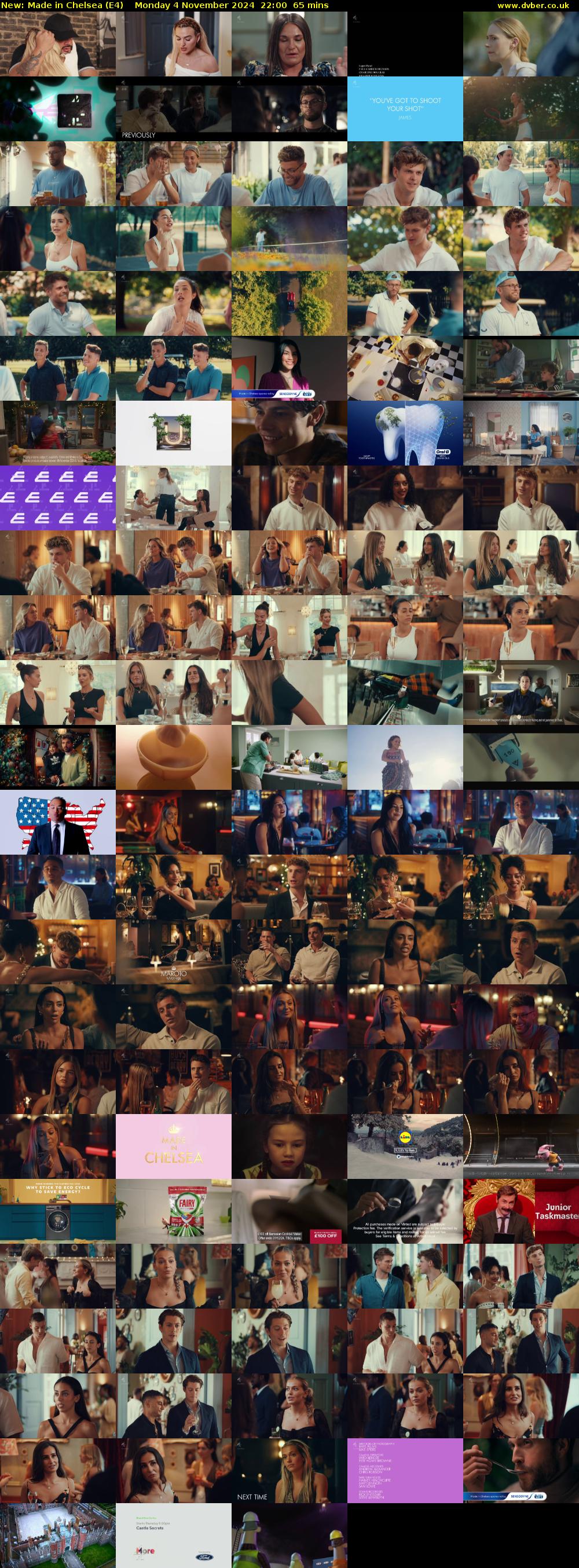 Made in Chelsea (E4) Monday 4 November 2024 22:00 - 23:05