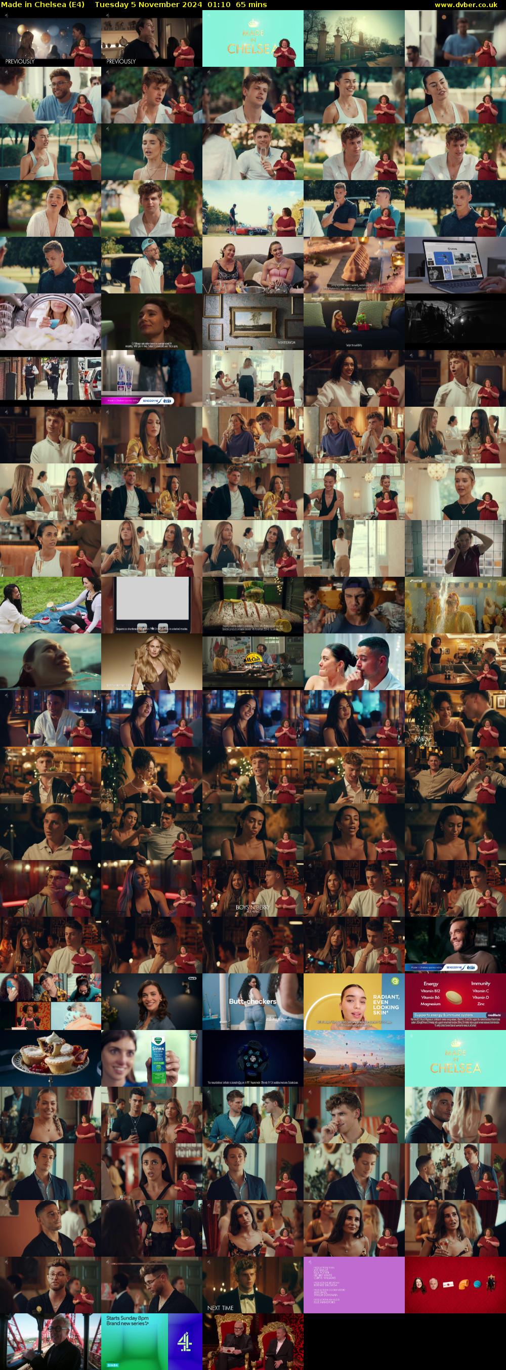 Made in Chelsea (E4) Tuesday 5 November 2024 01:10 - 02:15