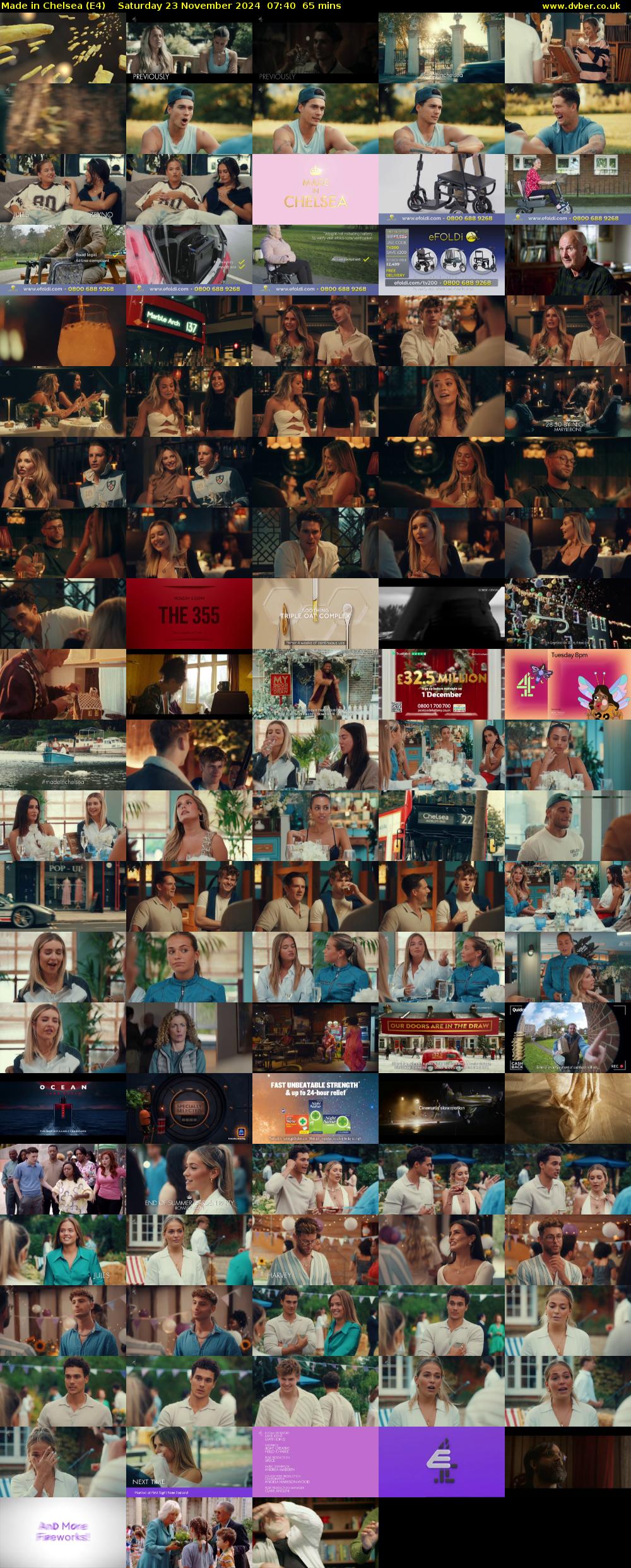 Made in Chelsea (E4) Saturday 23 November 2024 07:40 - 08:45