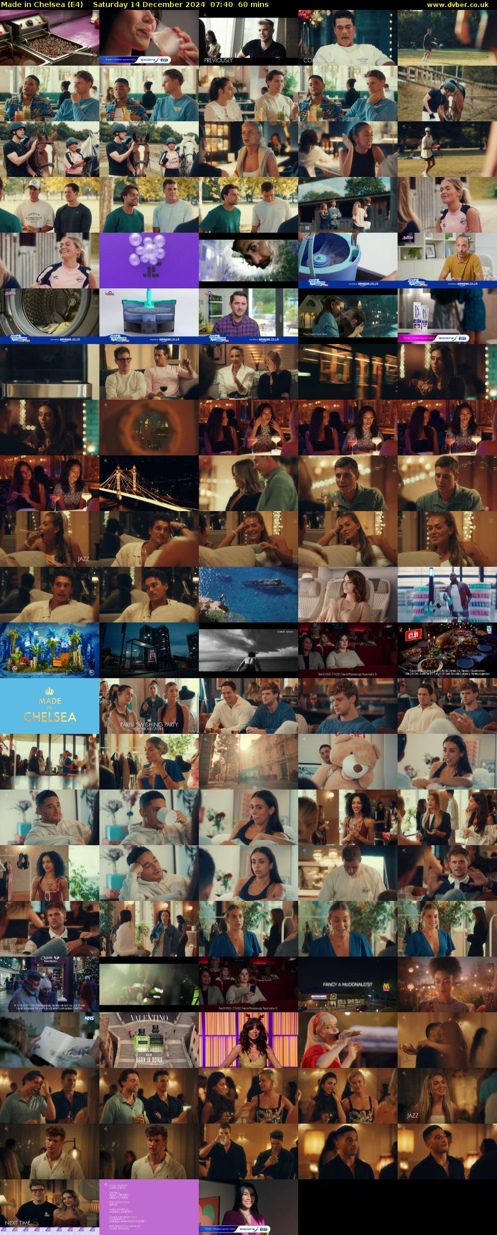 Made in Chelsea (E4) Saturday 14 December 2024 07:40 - 08:40