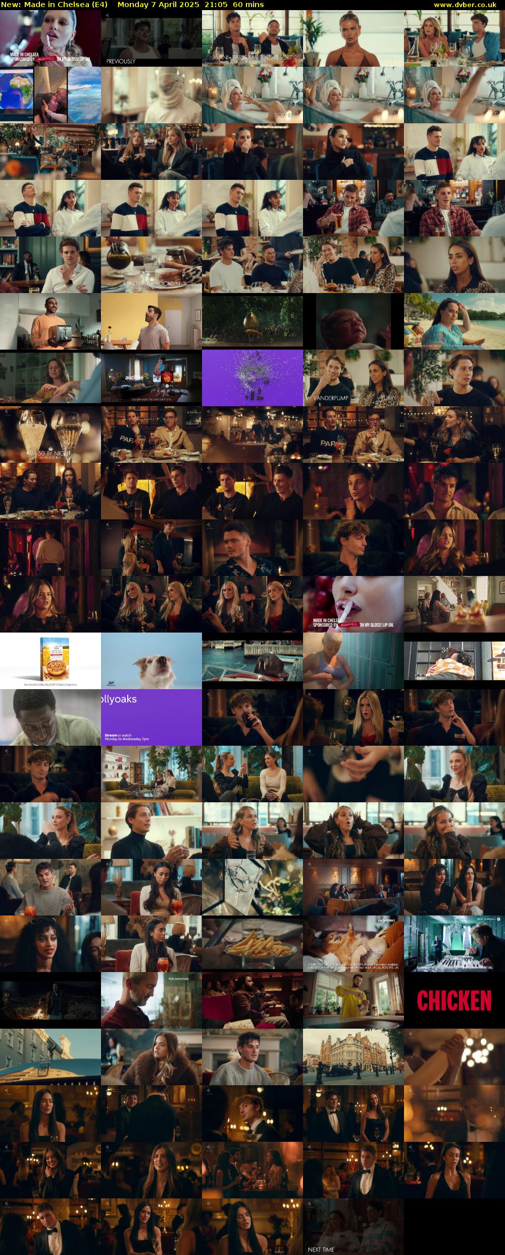 Made in Chelsea (E4) Monday 7 April 2025 21:05 - 22:05