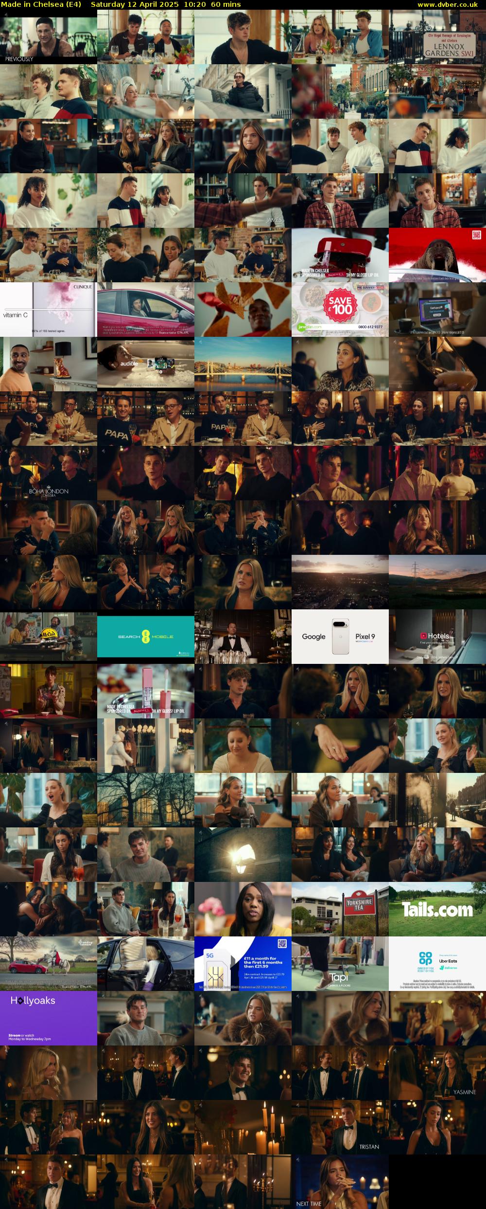 Made in Chelsea (E4) Saturday 12 April 2025 10:20 - 11:20