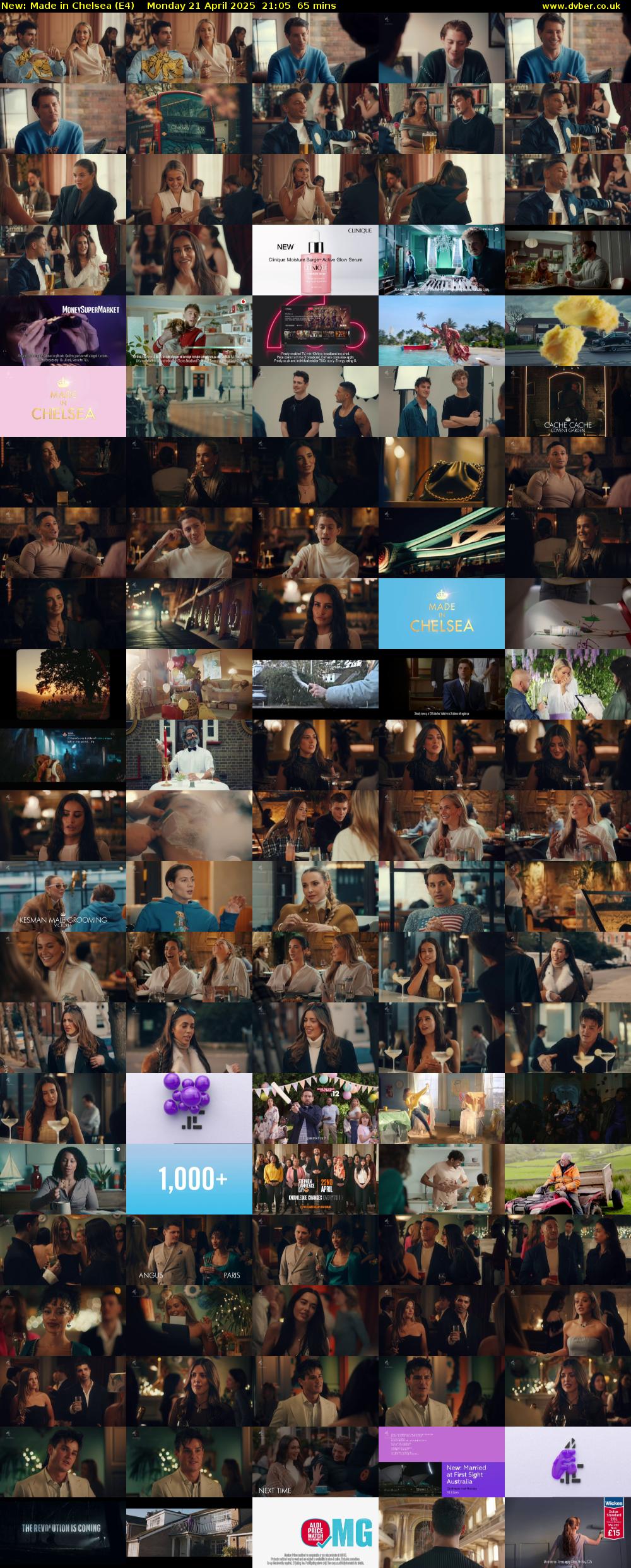 Made in Chelsea (E4) Monday 21 April 2025 21:05 - 22:10