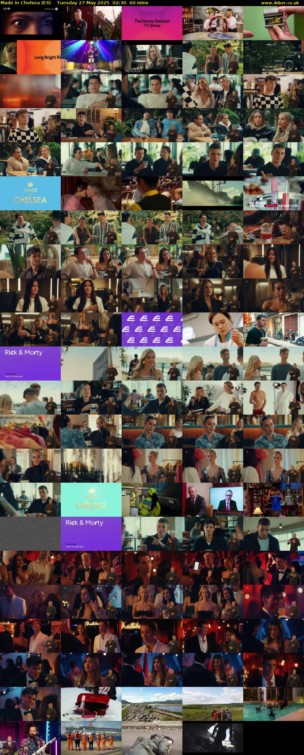 Made in Chelsea (E4) Tuesday 27 May 2025 02:30 - 03:30