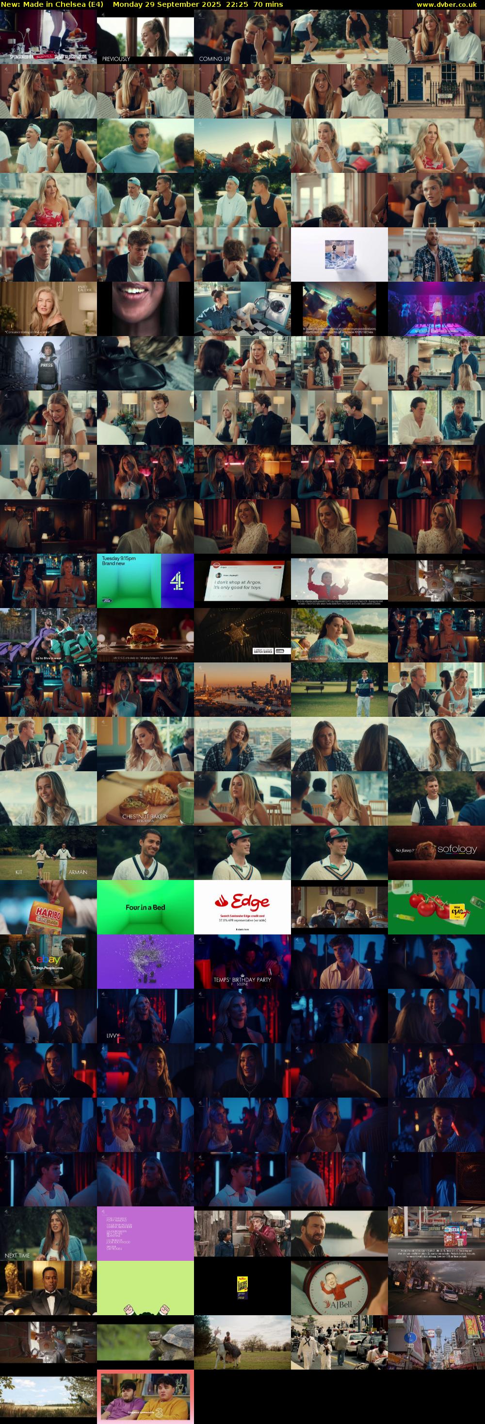 Made in Chelsea (E4) Monday 29 September 2025 22:25 - 23:35