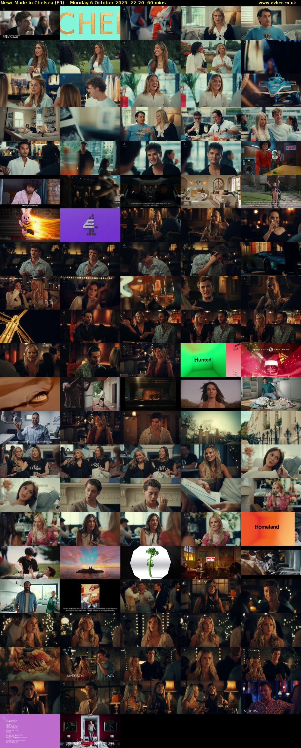 Made in Chelsea (E4) Monday 6 October 2025 22:20 - 23:20