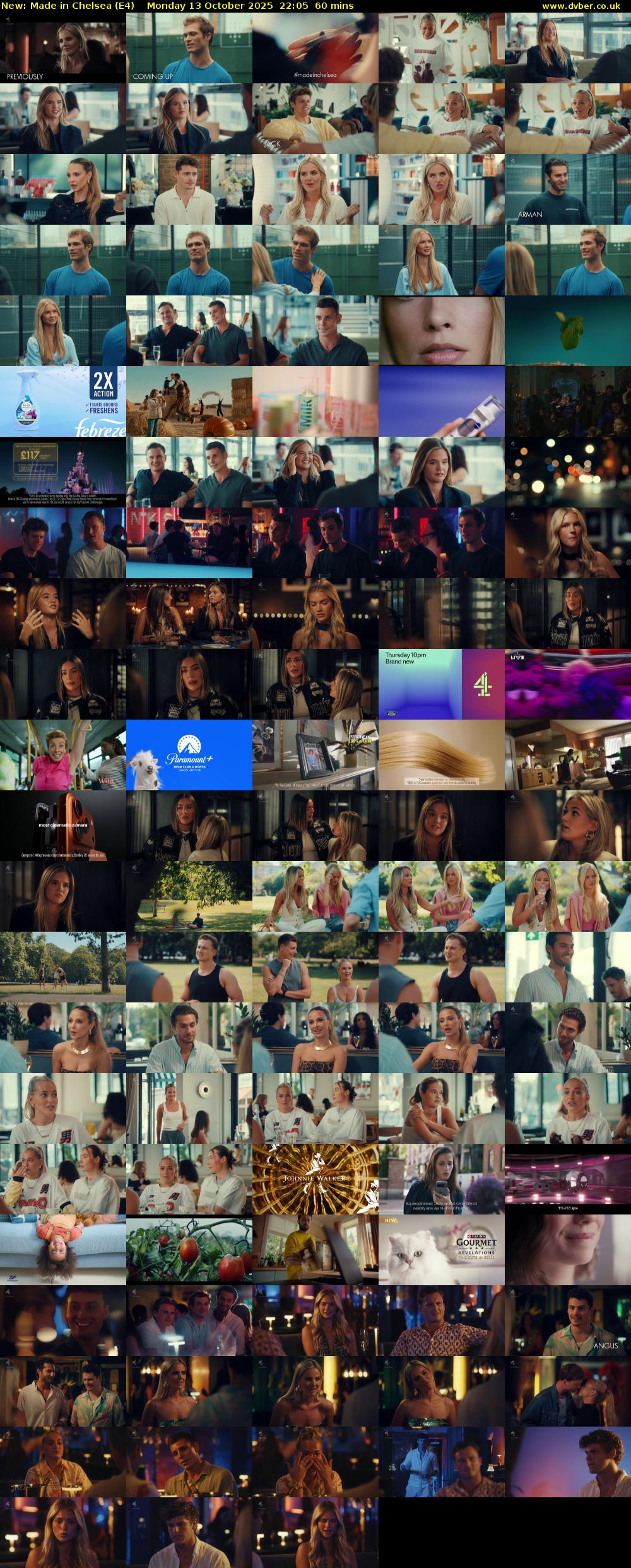 Made in Chelsea (E4) Monday 13 October 2025 22:05 - 23:05