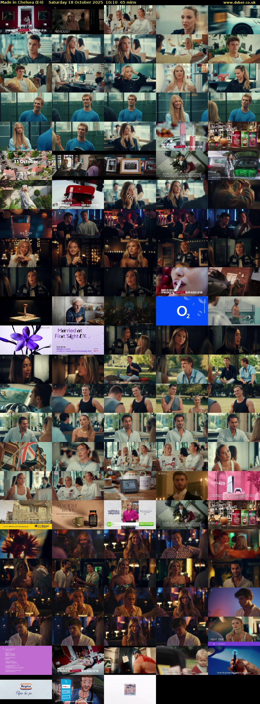 Made in Chelsea (E4) Saturday 18 October 2025 10:10 - 11:15