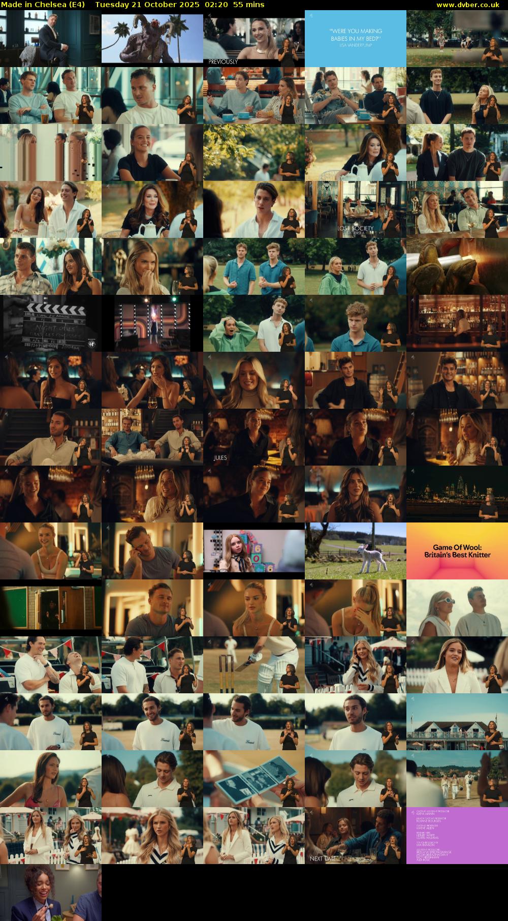 Made in Chelsea (E4) Tuesday 21 October 2025 02:20 - 03:15