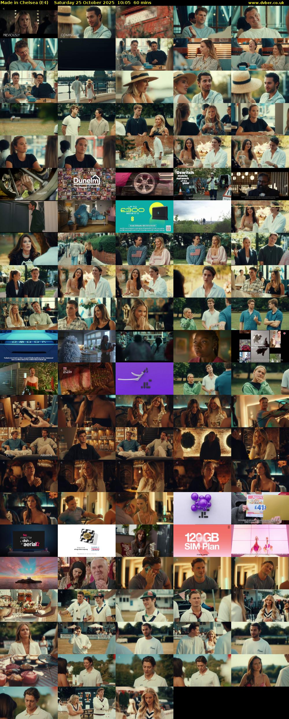 Made in Chelsea (E4) Saturday 25 October 2025 10:05 - 11:05