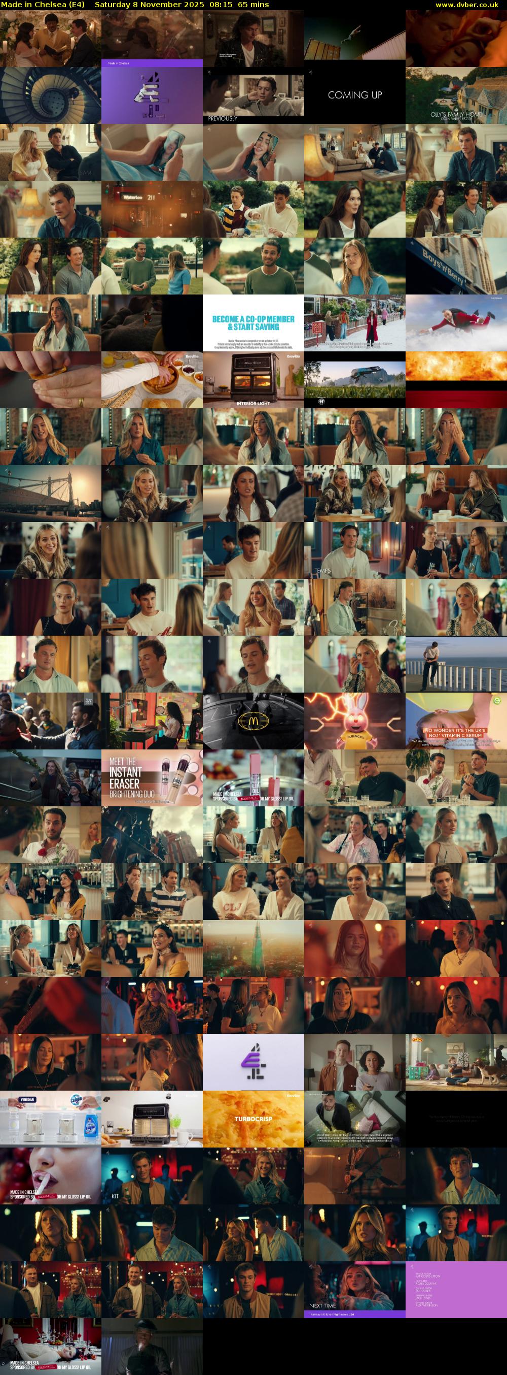 Made in Chelsea (E4) Saturday 8 November 2025 08:15 - 09:20