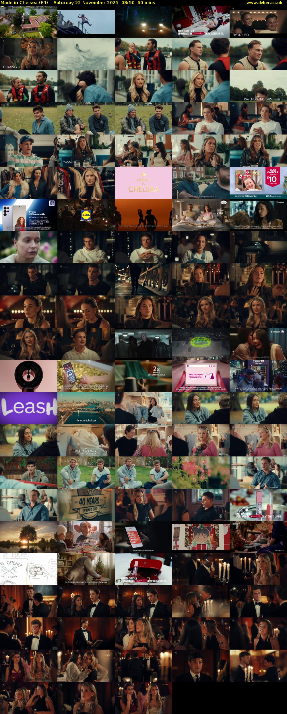 Made in Chelsea (E4) Saturday 22 November 2025 08:50 - 09:50