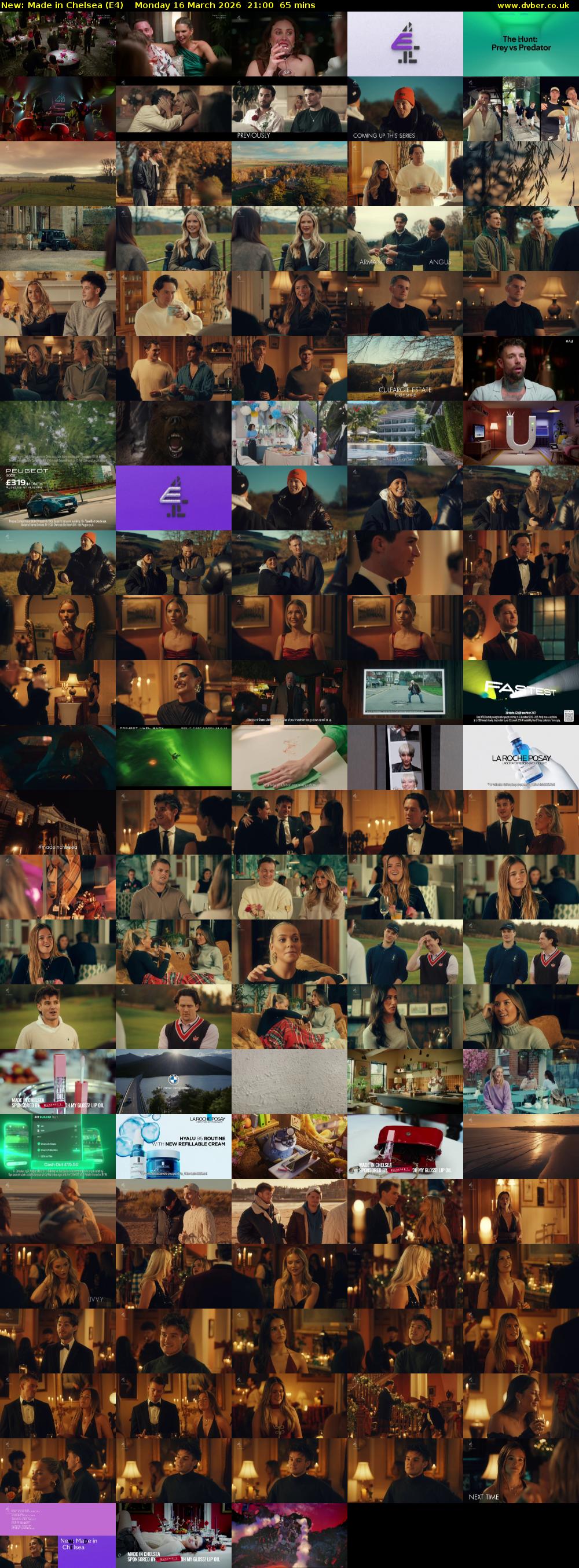 Made in Chelsea (E4) Monday 16 March 2026 21:00 - 22:05