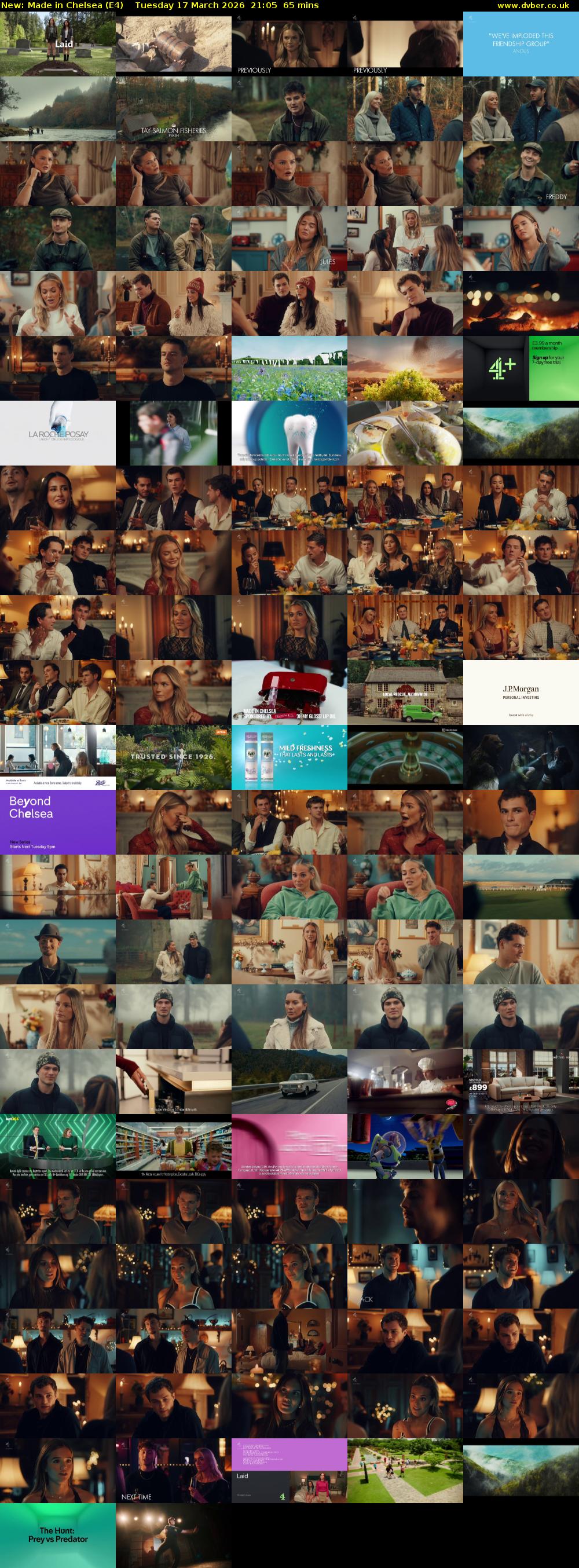 Made in Chelsea (E4) Tuesday 17 March 2026 21:05 - 22:10