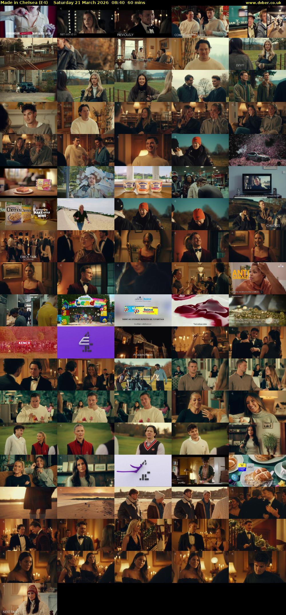 Made in Chelsea (E4) Saturday 21 March 2026 08:40 - 09:40