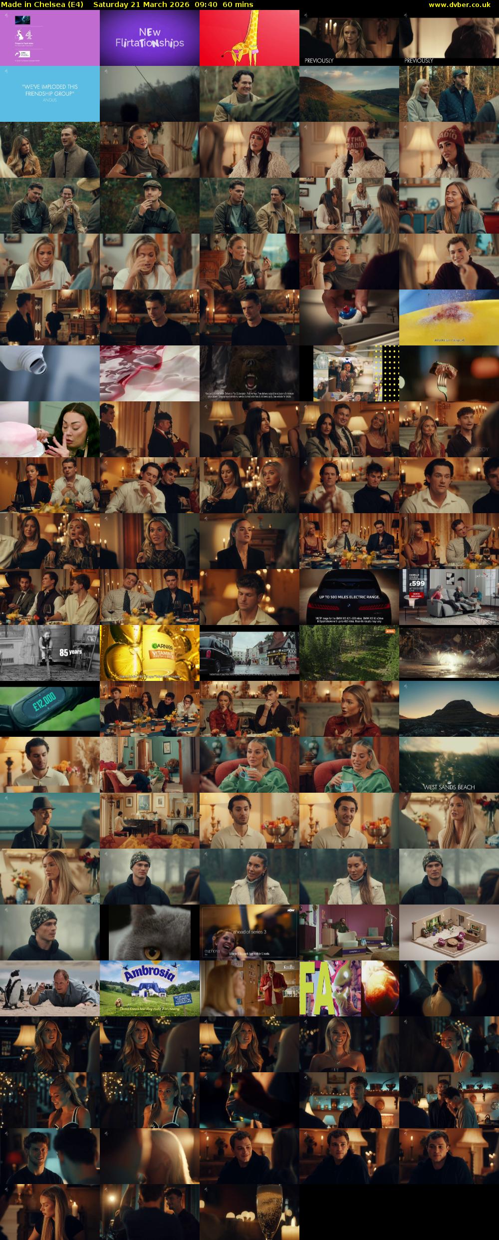 Made in Chelsea (E4) Saturday 21 March 2026 09:40 - 10:40