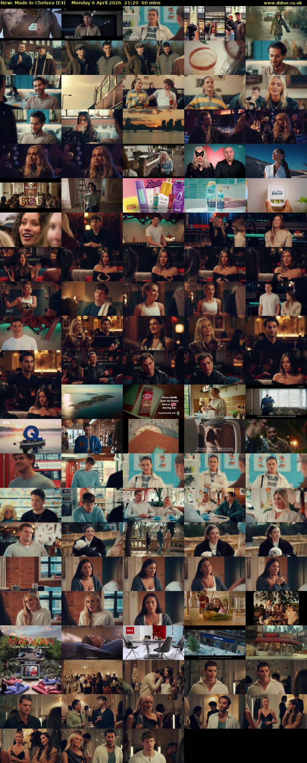 Made in Chelsea (E4) Monday 6 April 2026 21:20 - 22:20