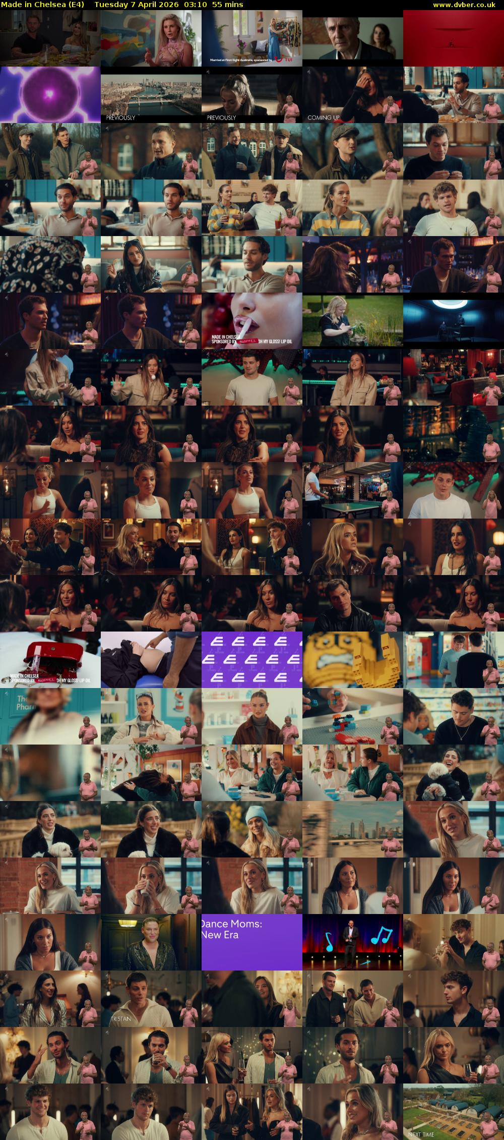 Made in Chelsea (E4) Tuesday 7 April 2026 03:10 - 04:05