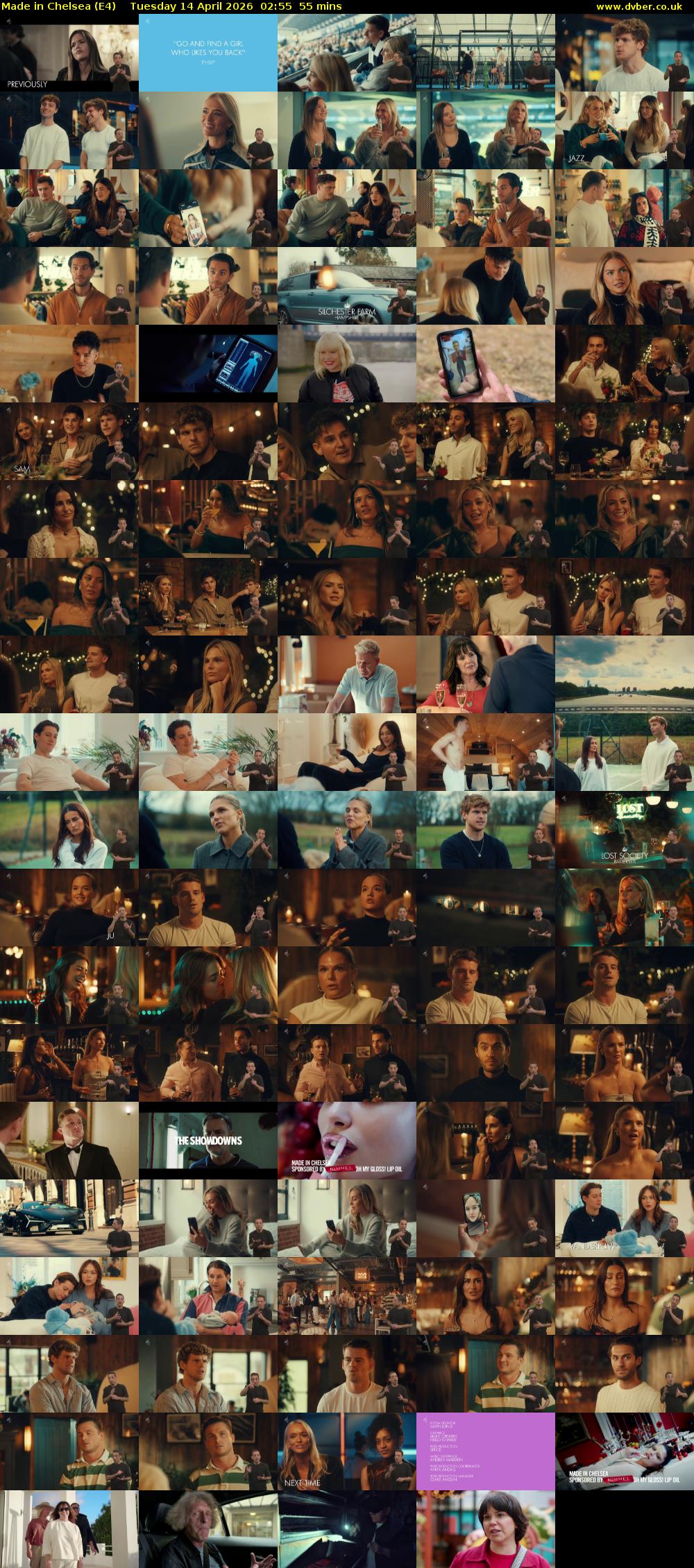 Made in Chelsea (E4) Tuesday 14 April 2026 02:55 - 03:50