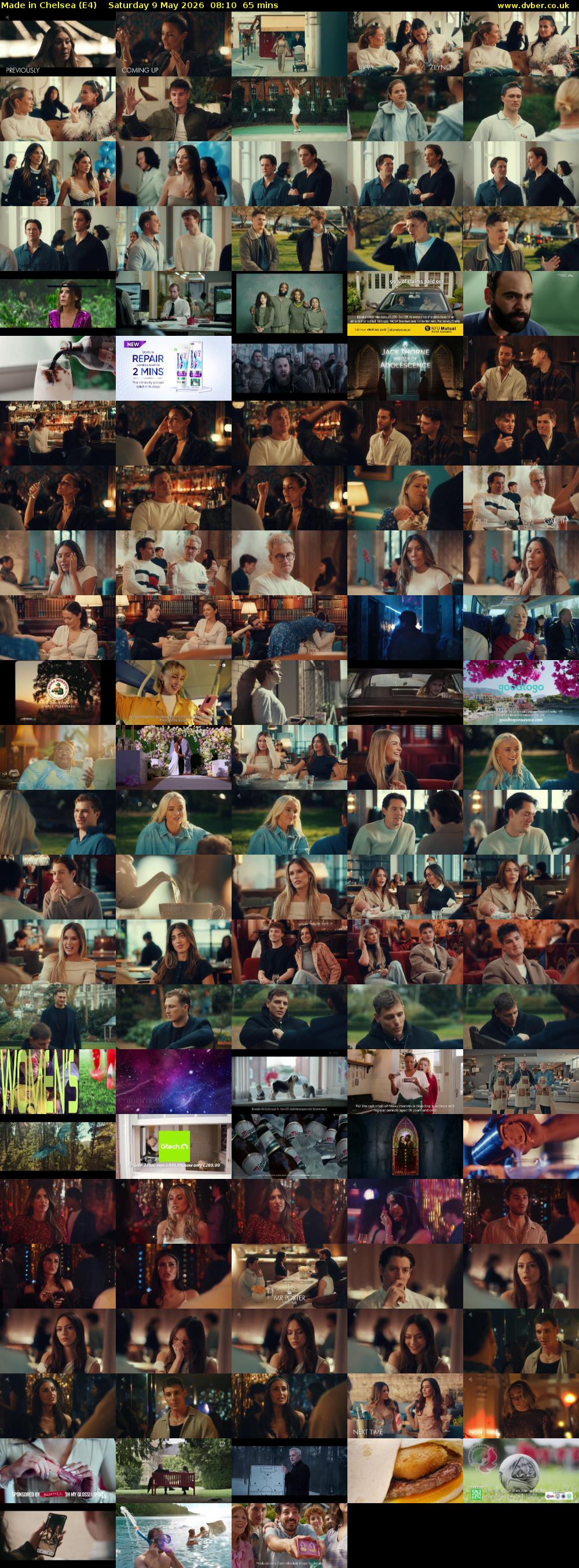 Made in Chelsea (E4) Saturday 9 May 2026 08:10 - 09:15