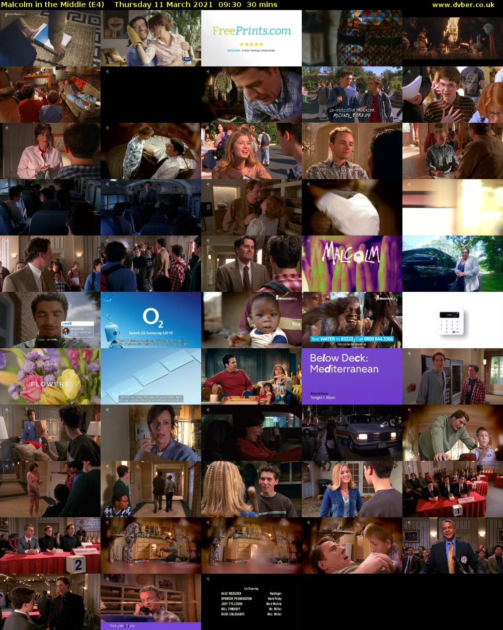 Malcolm in the Middle (E4) Thursday 11 March 2021 09:30 - 10:00
