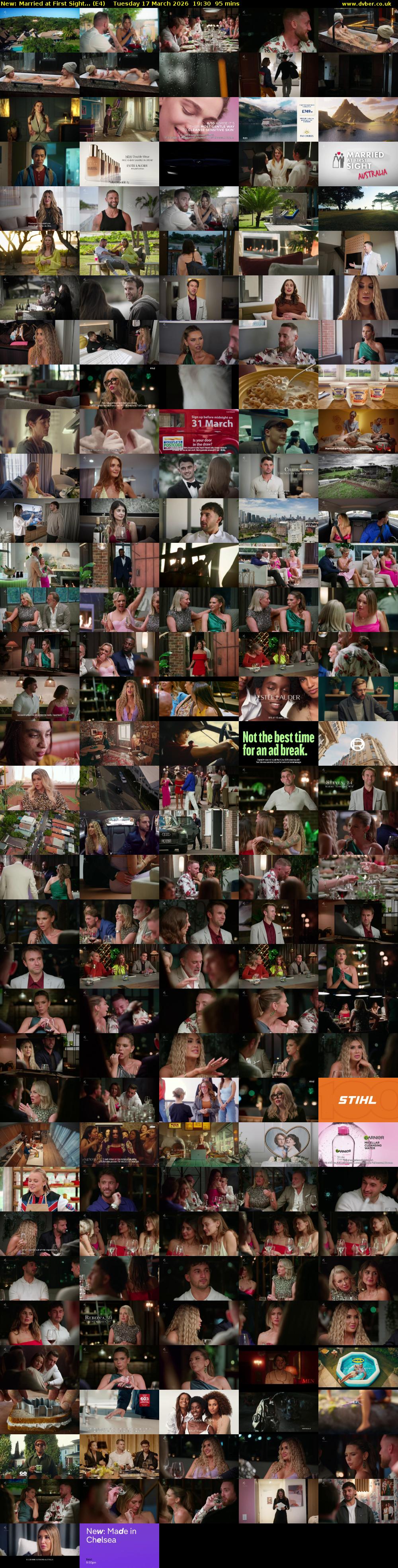 Married at First Sight... (E4) Tuesday 17 March 2026 19:30 - 21:05