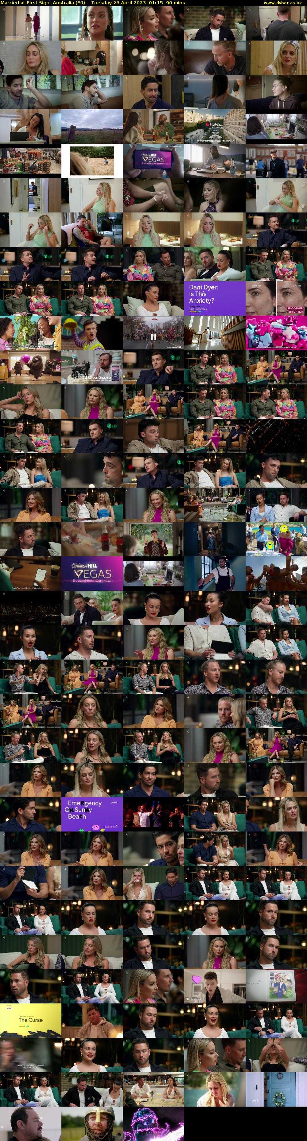 Married at First Sight Australia (E4) Tuesday 25 April 2023 01:15 - 02:45