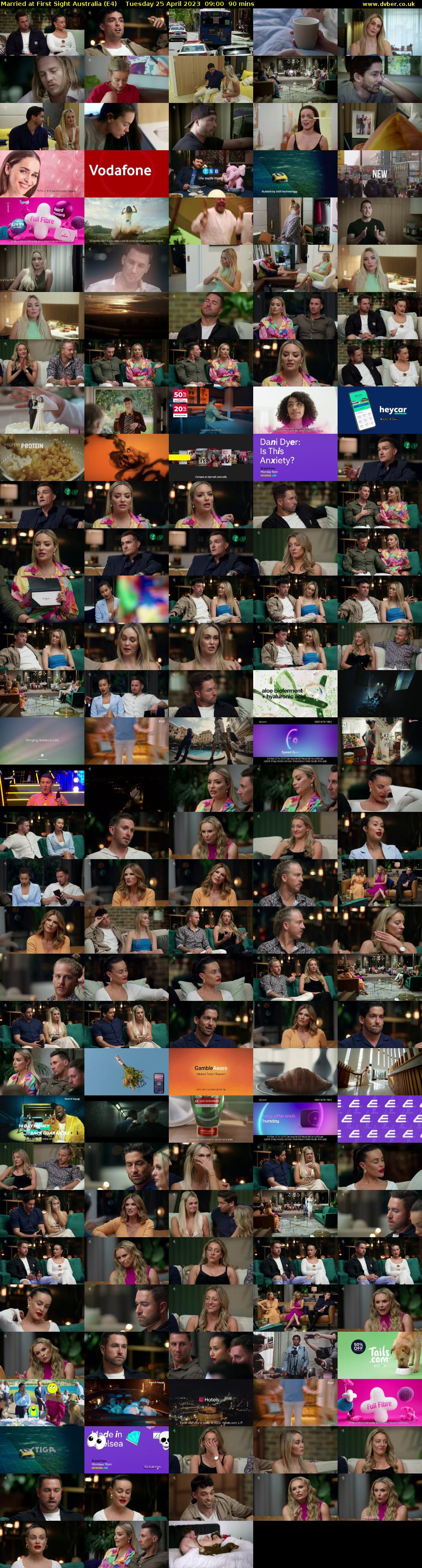 Married at First Sight Australia (E4) Tuesday 25 April 2023 09:00 - 10:30