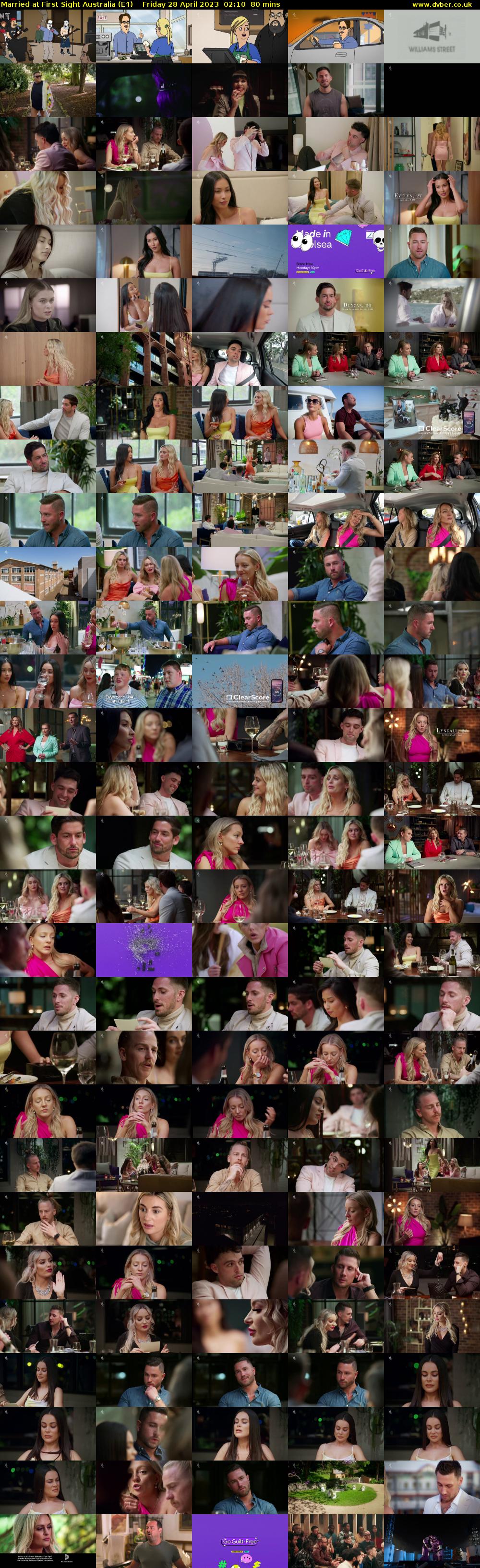 Married at First Sight Australia (E4) Friday 28 April 2023 02:10 - 03:30