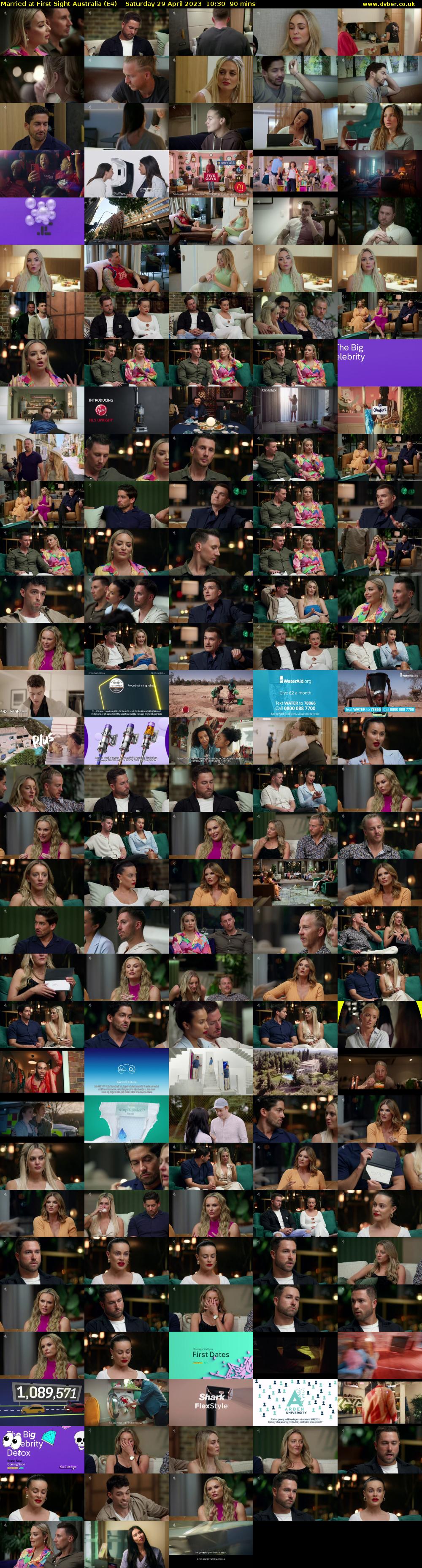 Married at First Sight Australia (E4) Saturday 29 April 2023 10:30 - 12:00