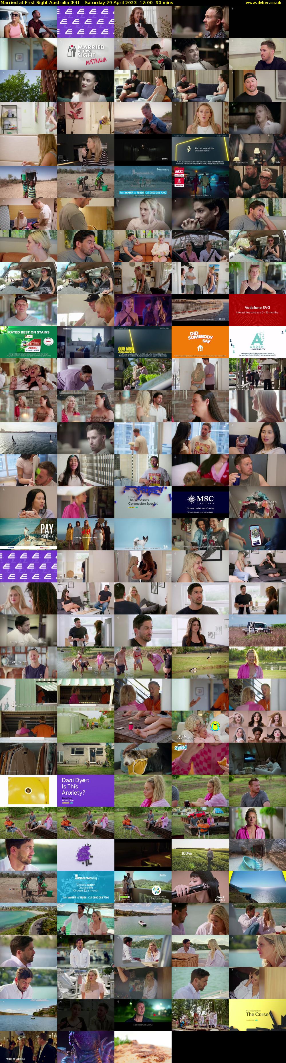 Married at First Sight Australia (E4) Saturday 29 April 2023 12:00 - 13:30