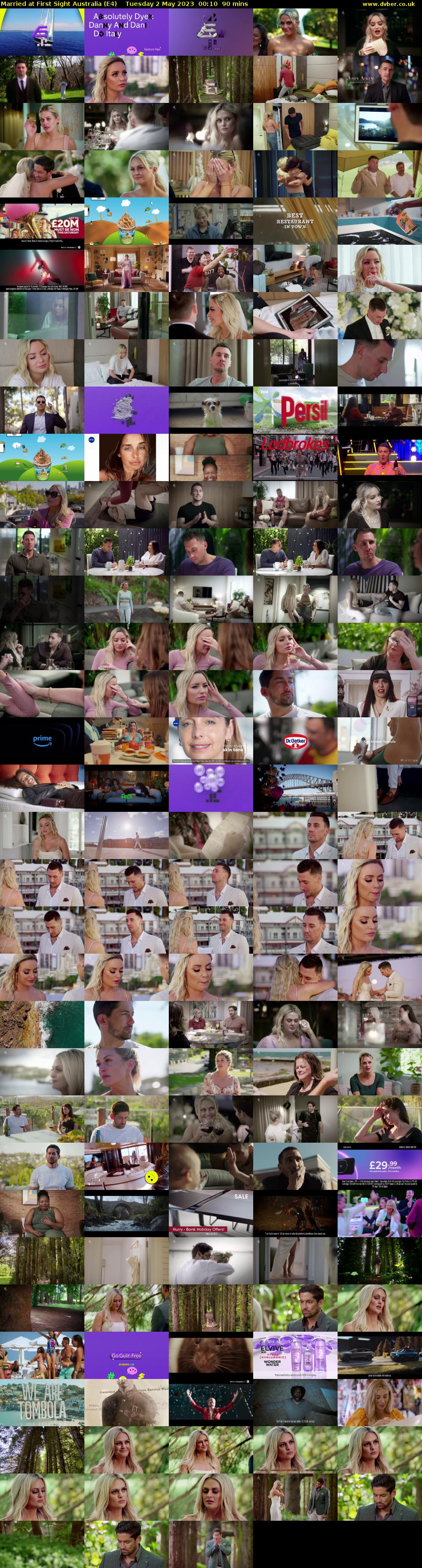 Married at First Sight Australia (E4) Tuesday 2 May 2023 00:10 - 01:40